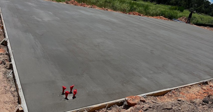 Concrete Aprons project in Colorado Springs, CO