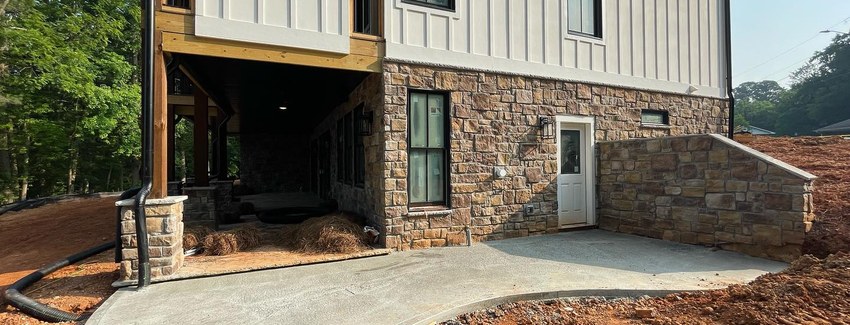 Finished Concrete Curbs job in Colorado Springs
