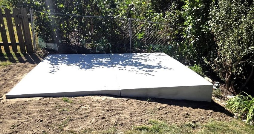 Concrete Pads project in Colorado Springs, CO