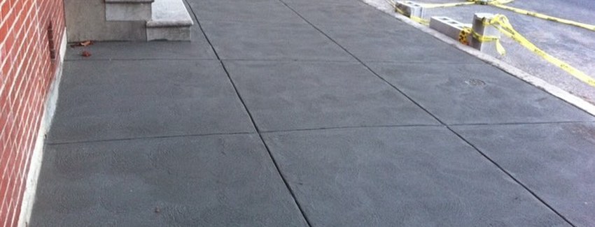 Finished Concrete Pads job in Colorado Springs