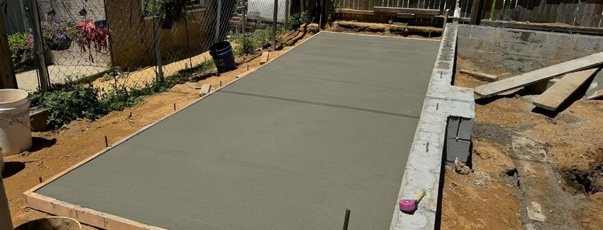 Finished Concrete Patios job in Colorado Springs