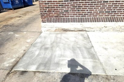 concrete sidewalk installation in Colorado Springs