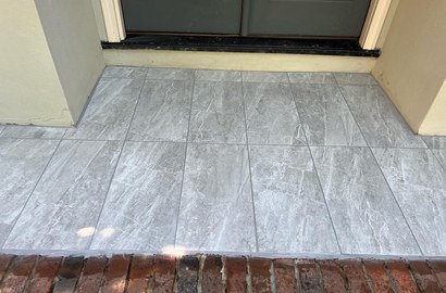 concrete walkway in Colorado Springs