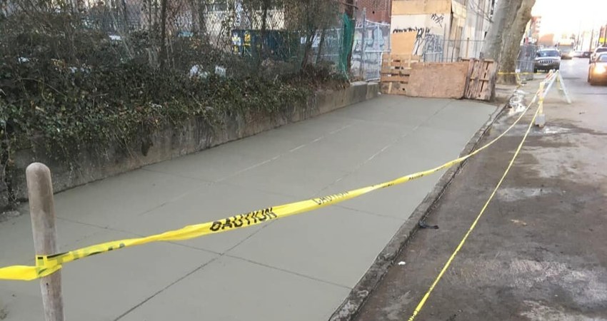 New Sidewalk Construction project in Colorado Springs, CO