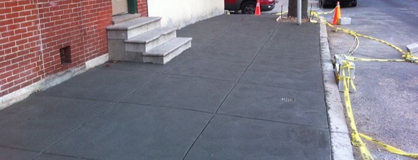Finished Sidewalk Repair job in Colorado Springs